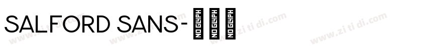 salford sans字体转换 salford sans字体转换